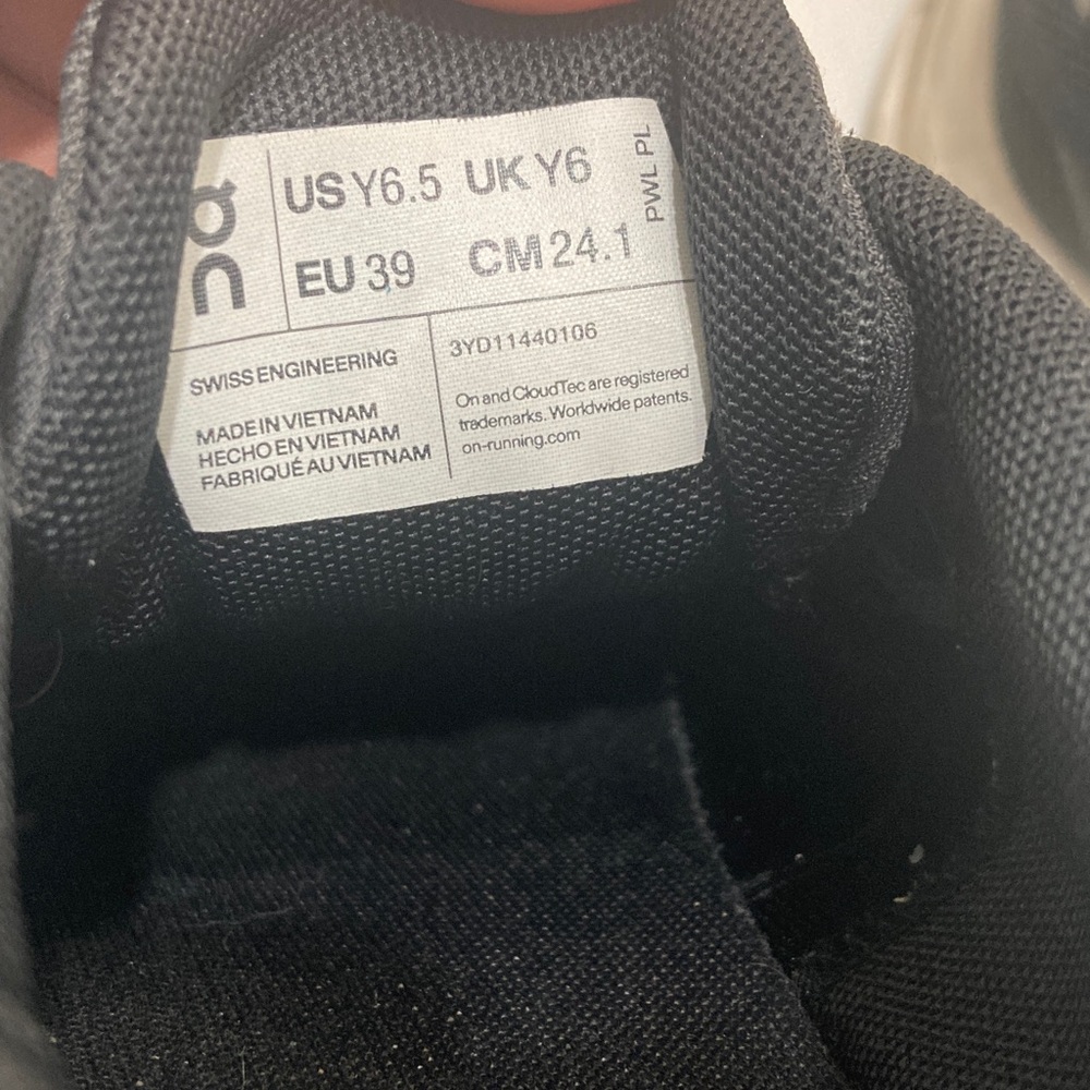 On Running Men's Black and Gray Athletic Shoes - Picture 10 of 16